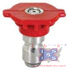GP QC 0008 Red Nozzle - Click Image to Close