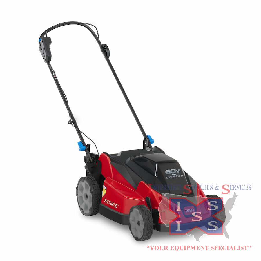 60V Max Stripe Push Lawn Mower 21" - Click Image to Close