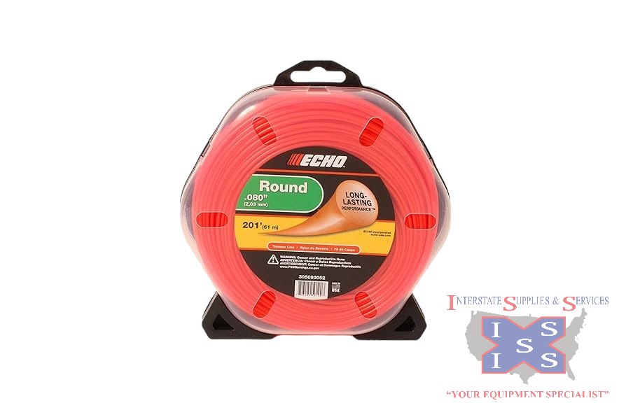Echo .080 Standard Round trimmer line 1/2 lb. - Click Image to Close
