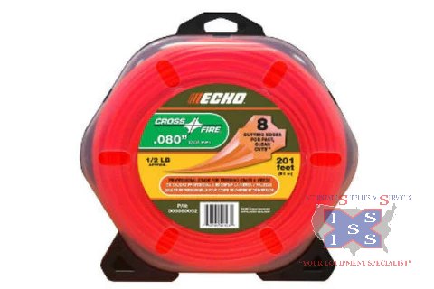 Echo .080 Standard Round trimmer line 1 lb. - Click Image to Close