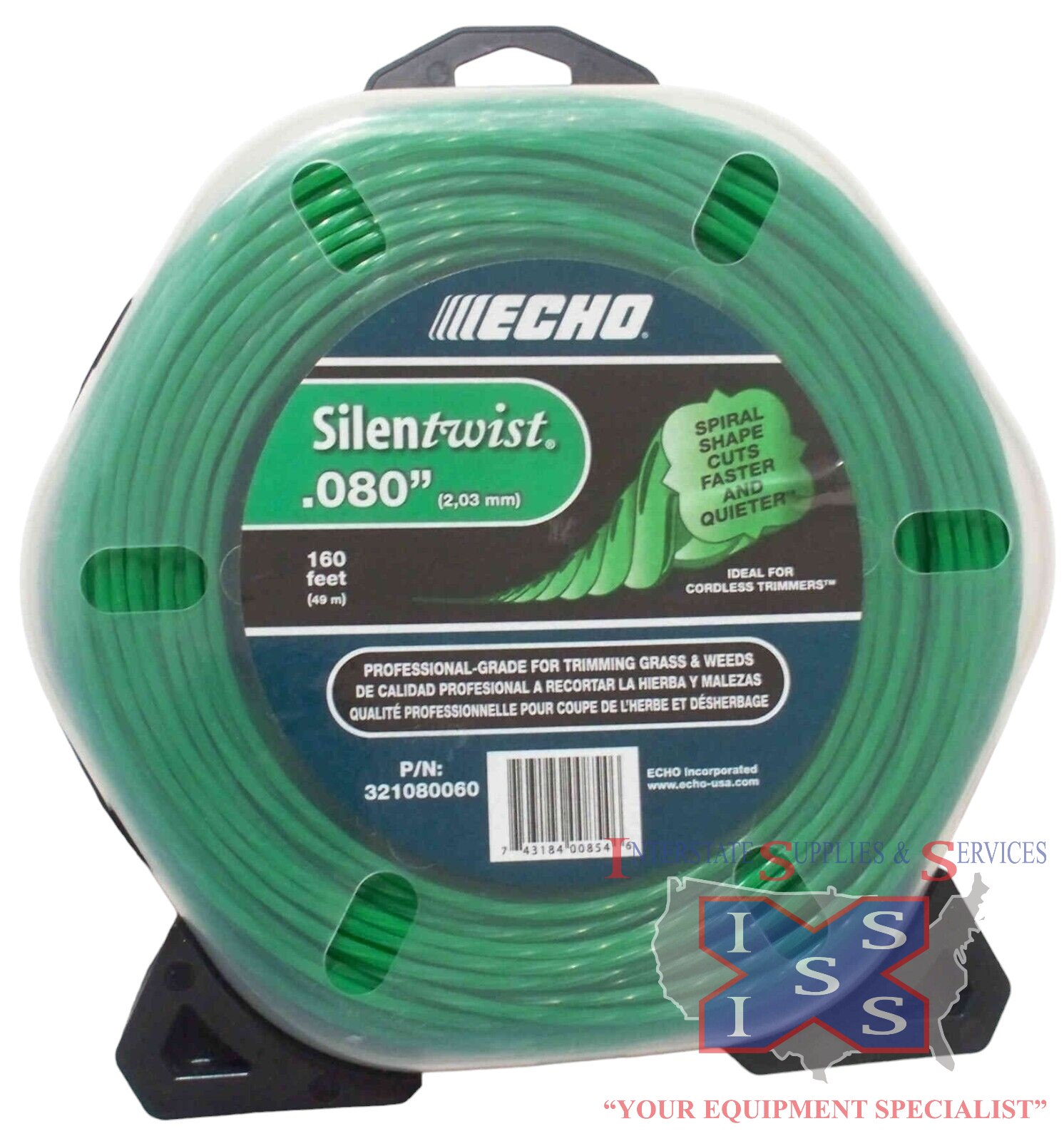 Echo .080 SilenTwist twisted, trimmer line 1/2 lb. - Click Image to Close