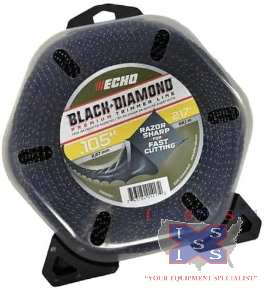 Echo .105 Black Diamond twisted, trimmer line 1 lb.
