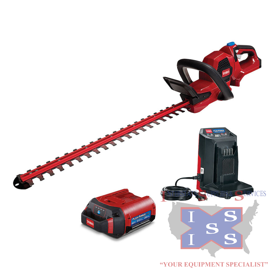 60V MAX* 24 in. (60.96 cm) Hedge Trimmer with 2.5Ah Battery