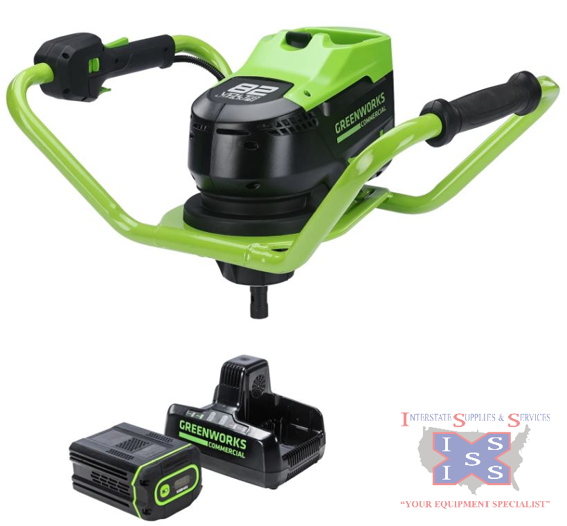 82EA8 82 Volt Earth Auger (Tool Only) - Includes (3) Ring Pings, - Click Image to Close