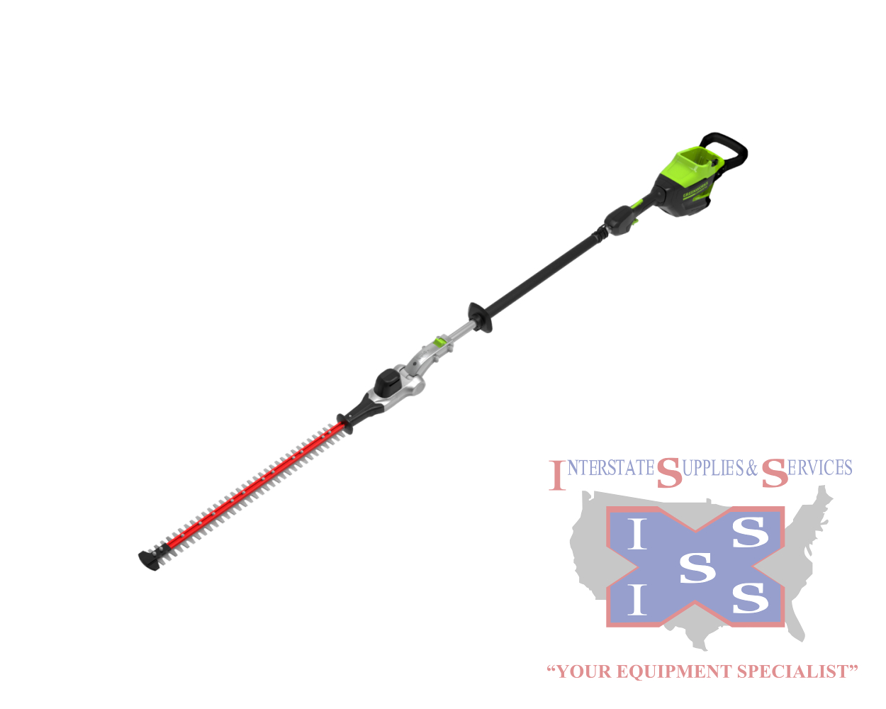 82PH53A 82 Volt Gen II Articulating Mid Pole Hedge Trimmer (Tool - Click Image to Close