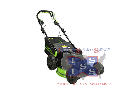 82SP25M 82V 25 inch Battery Powered Self-Propelled Lawn Mower, G - Click Image to Close