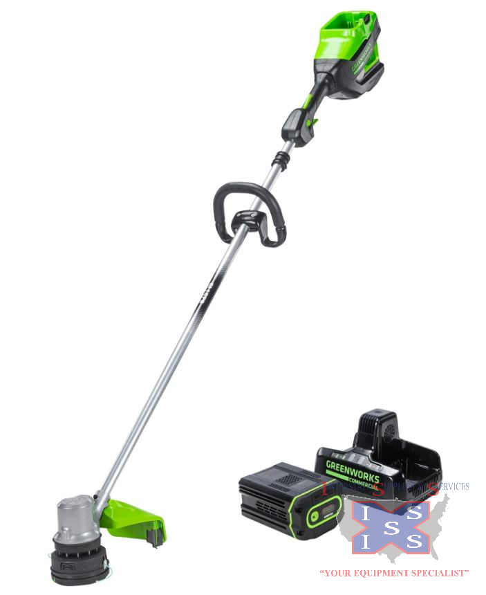 String Trimmer 82V 1.5kW with 4Ah Battery and Dual Port Charger