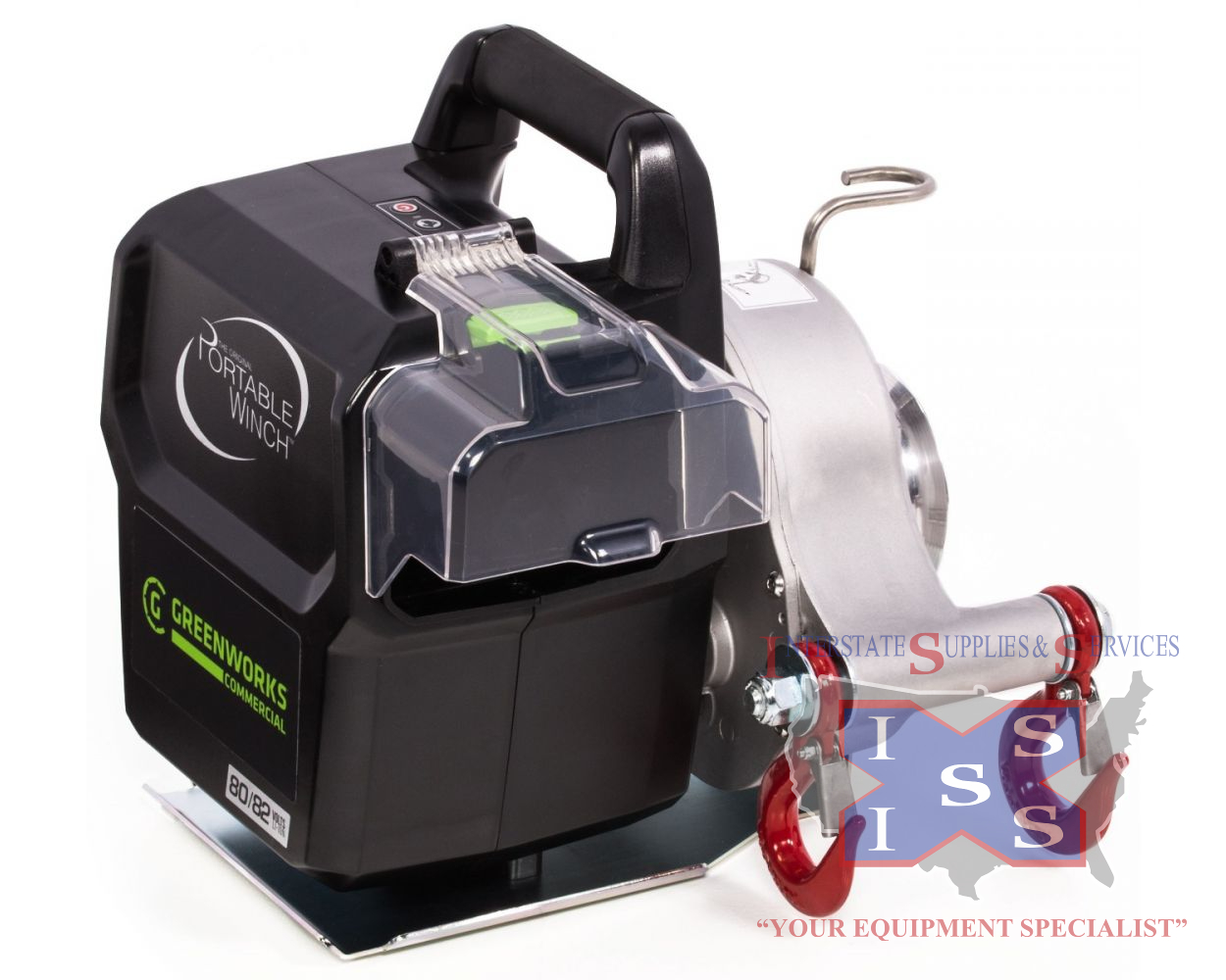 82W1 82-Volt Battery Powered Portable Winch (Tool Only)