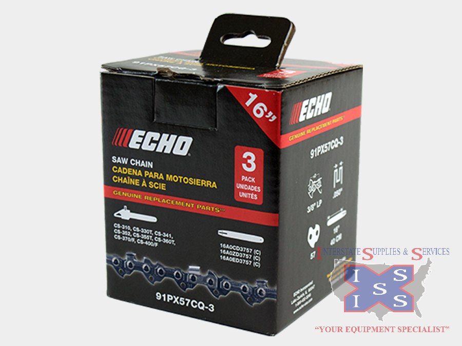 Echo 3-Pack of 91PX57CQ Chain 16"