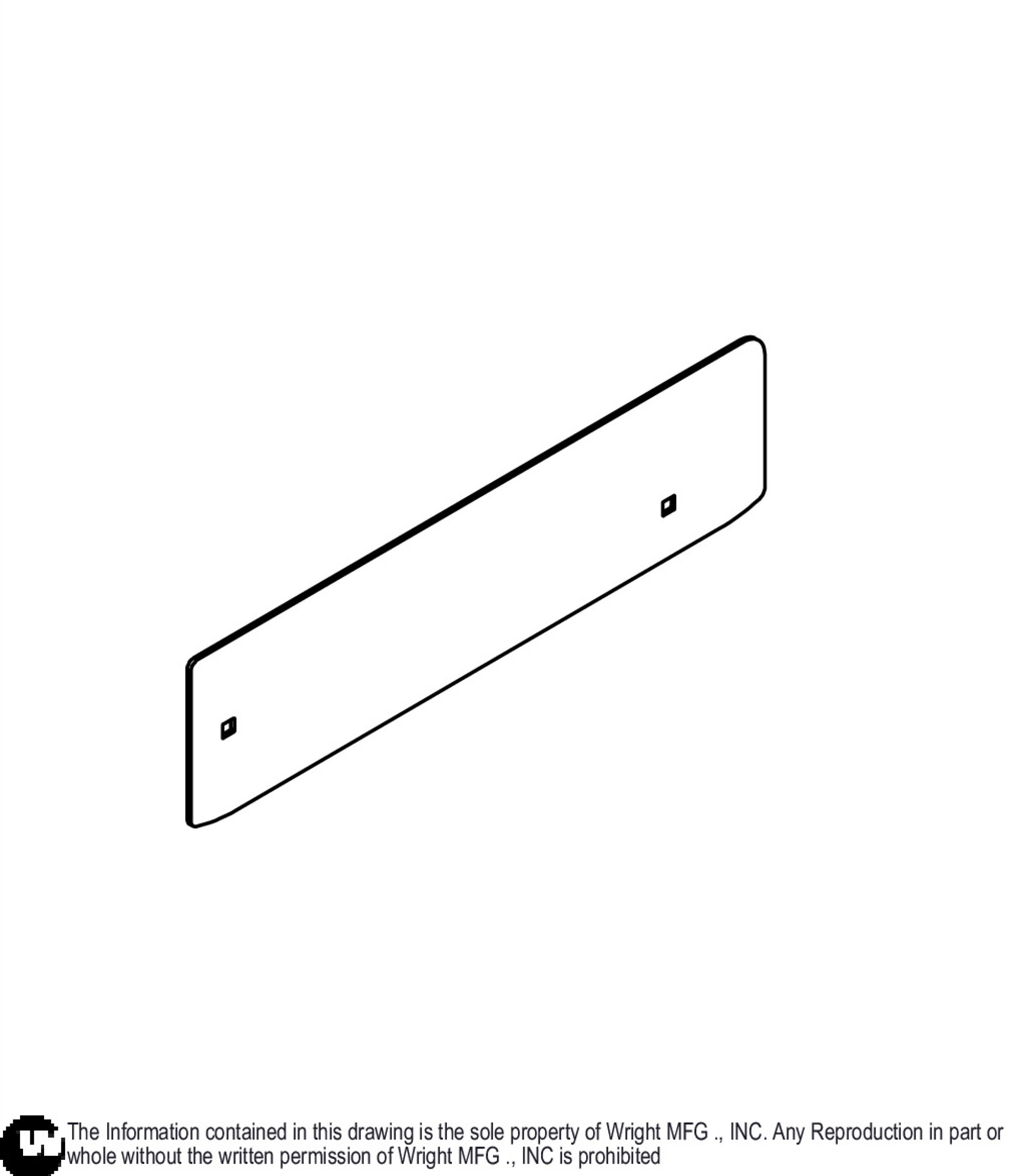 Mulch Block Off Plate Aero-Core - Click Image to Close
