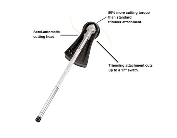 Echo Straight Shaft Pro-Torque Trimmer PAS Attatchment (545) - Click Image to Close