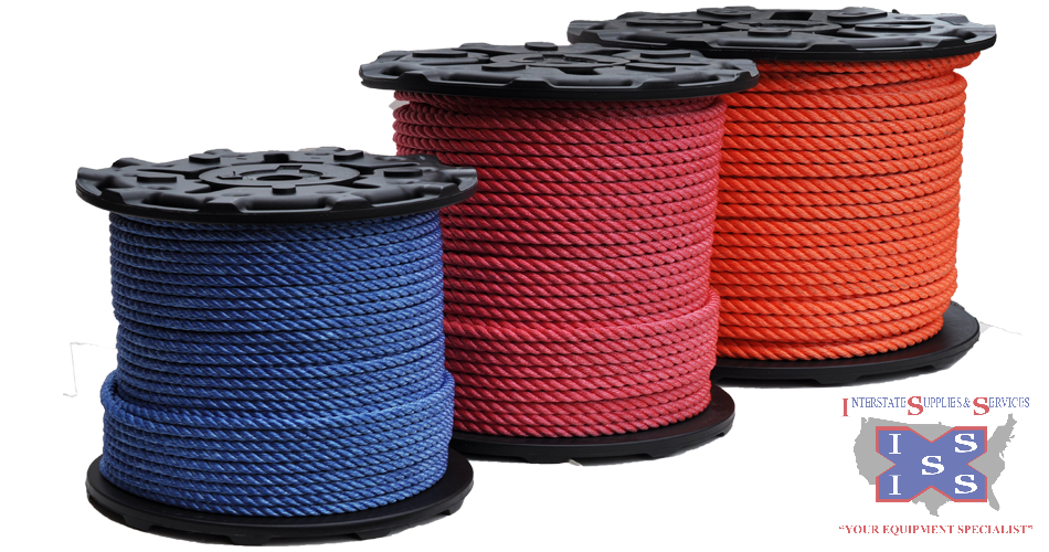 AllGear Husky 3-Strand Twisted Polyester Bull Rope 1/2" x 150' - Click Image to Close