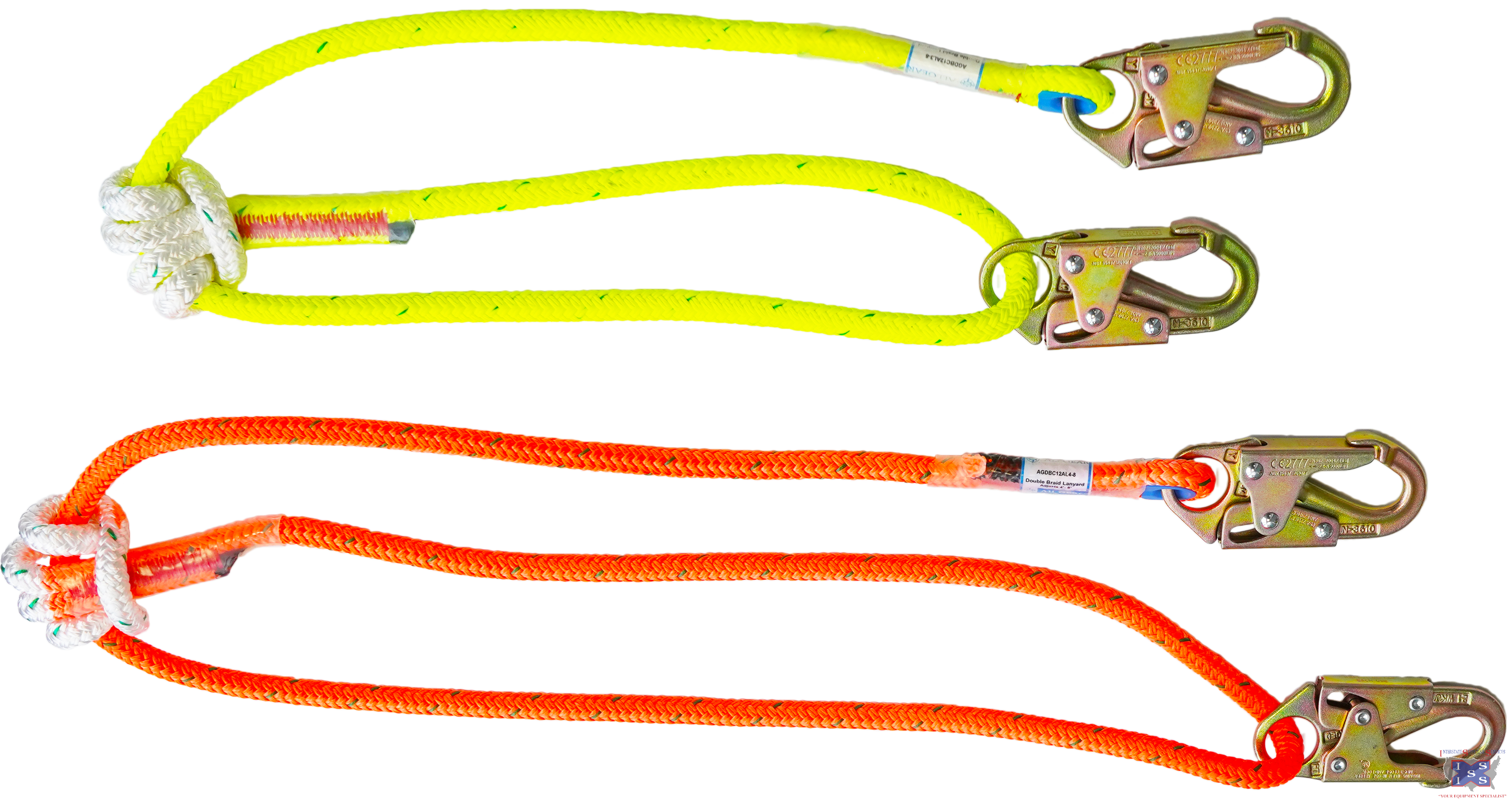 AllGear Double Braid Adjustable Lanyard 1/2" x 3-6' - Click Image to Close