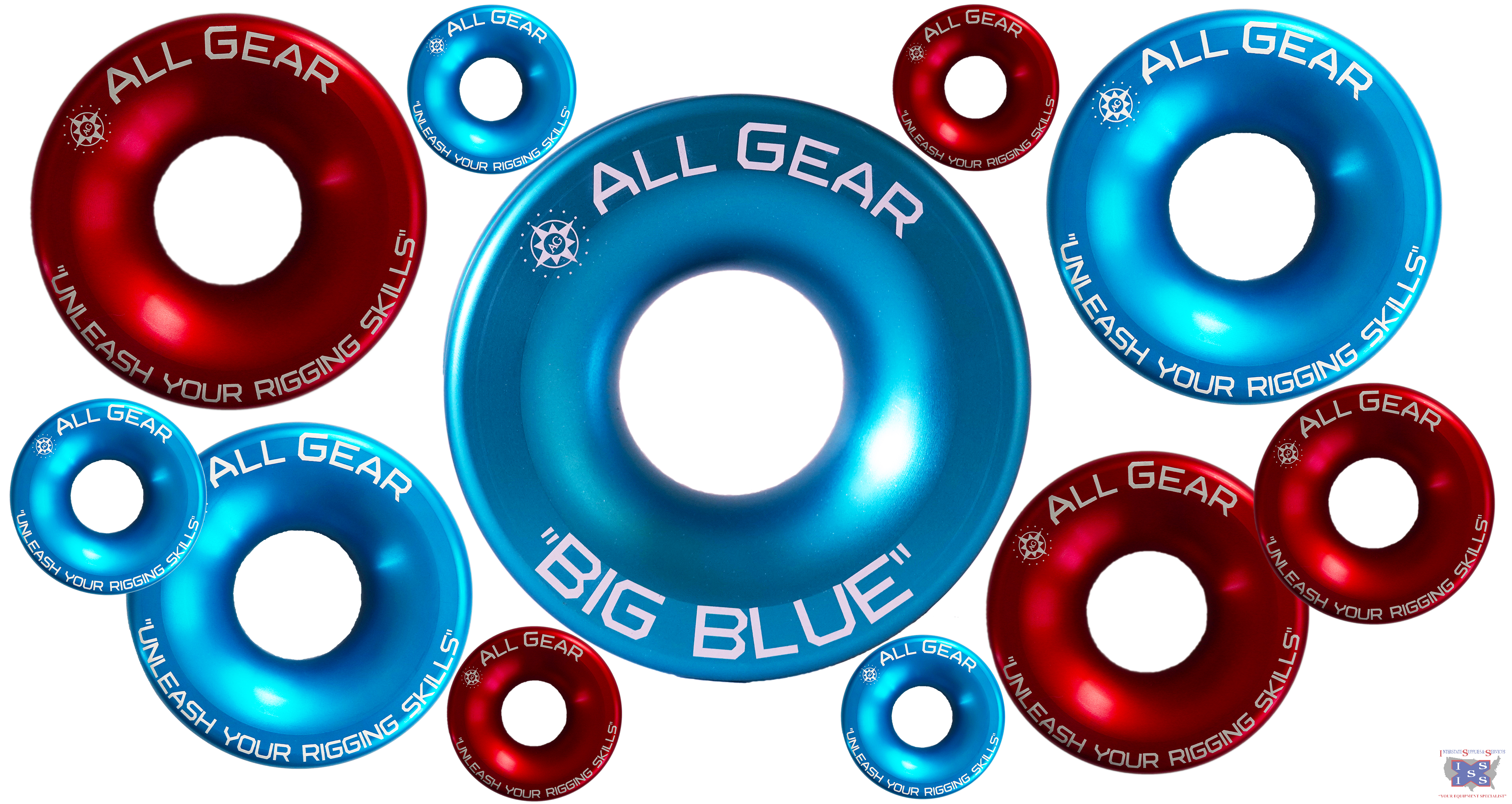AllGear Low Friction Rigging Ring 1-1/2" - Click Image to Close