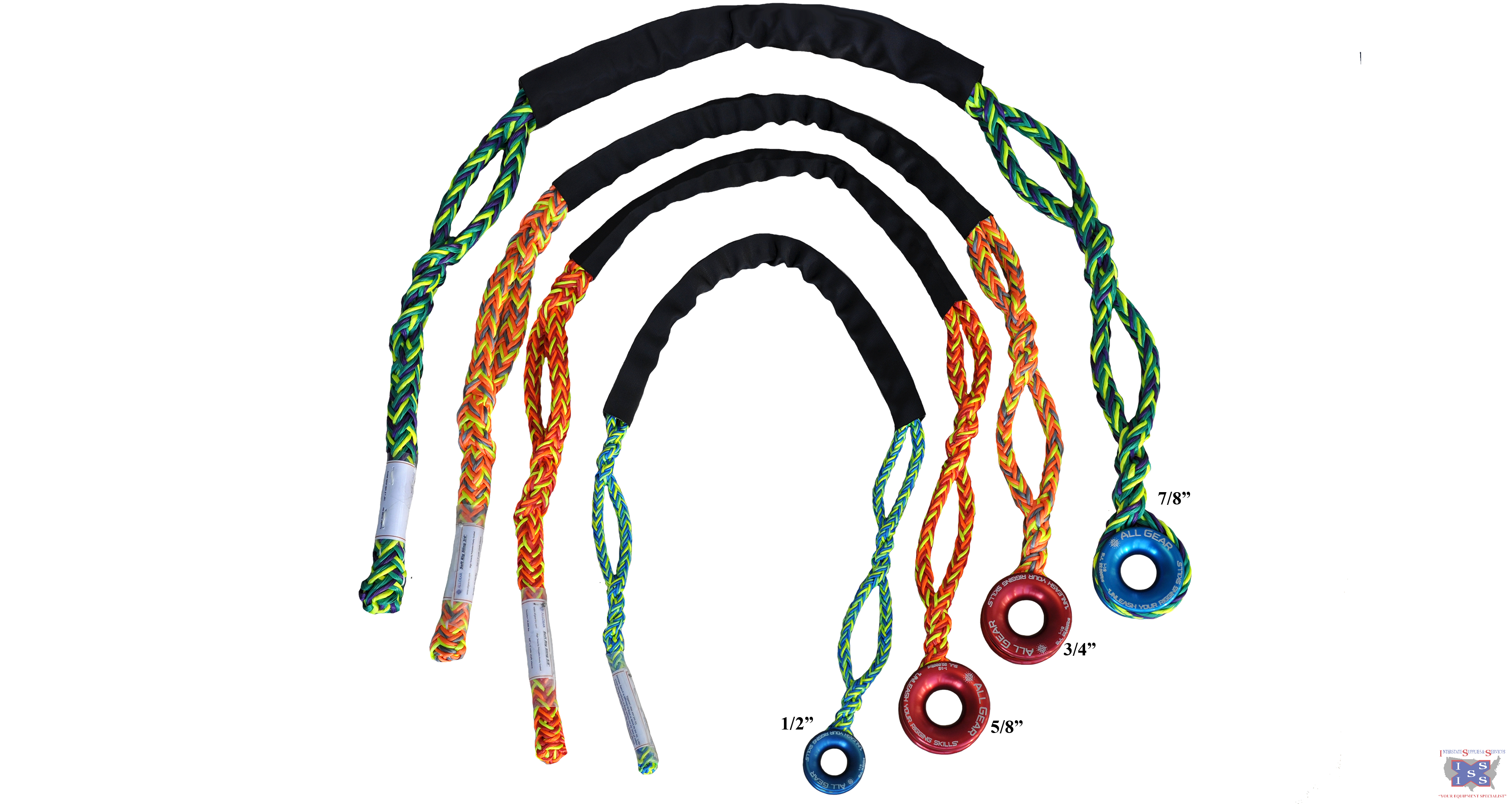 AllGear Double Head Multi Pro Soft Rig Sling 7/8" X 10' - Click Image to Close