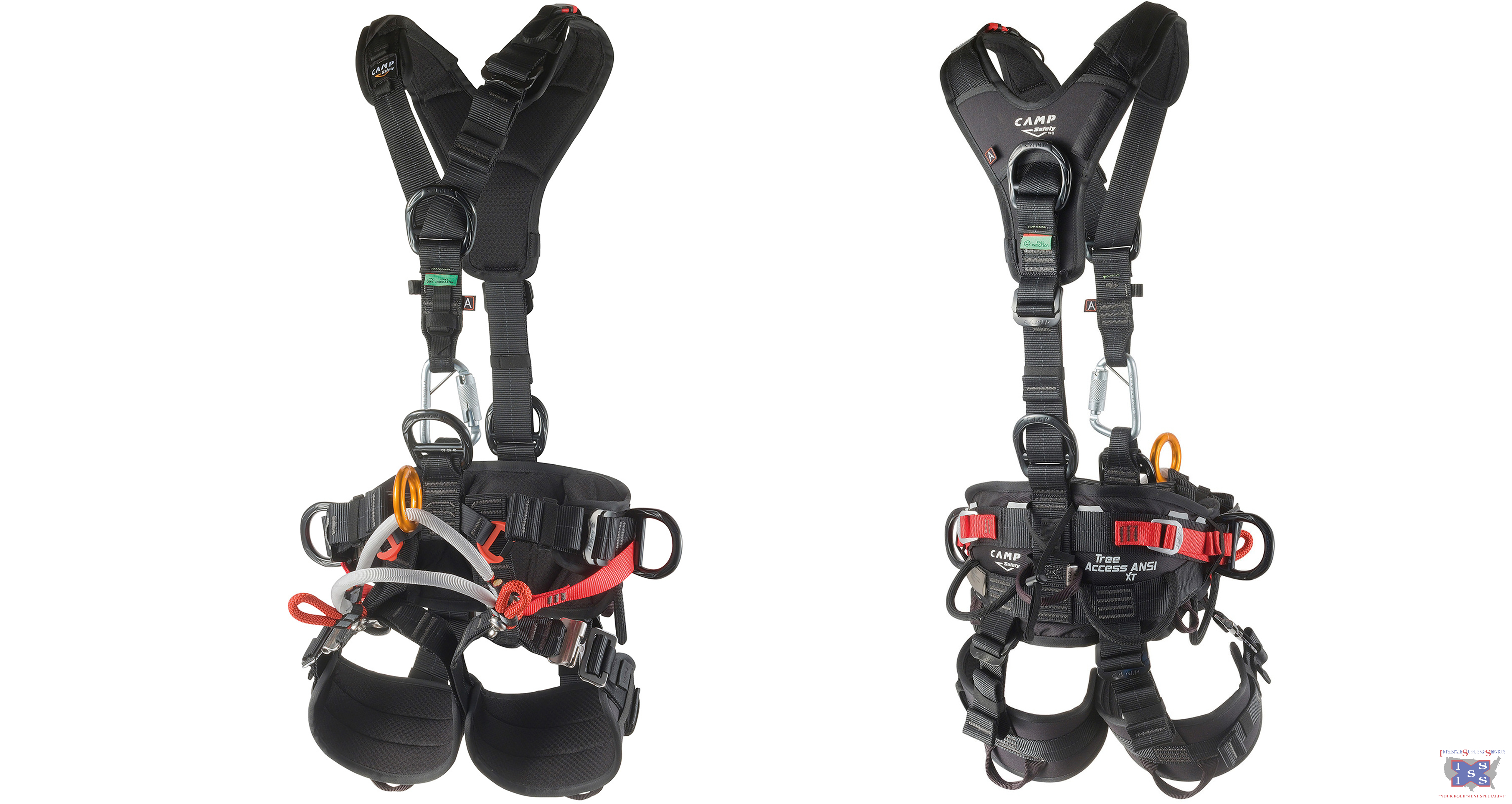 AllGear Tree Climbing Saddle and Harness Combo (S-L)