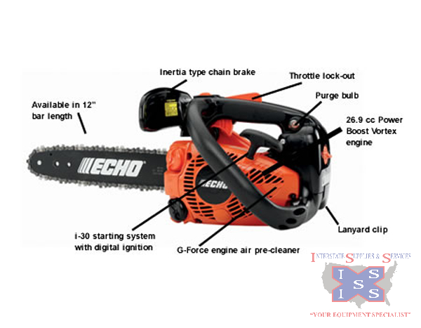 Echo CS271T-12 Top-Handle Chainsaw - Click Image to Close