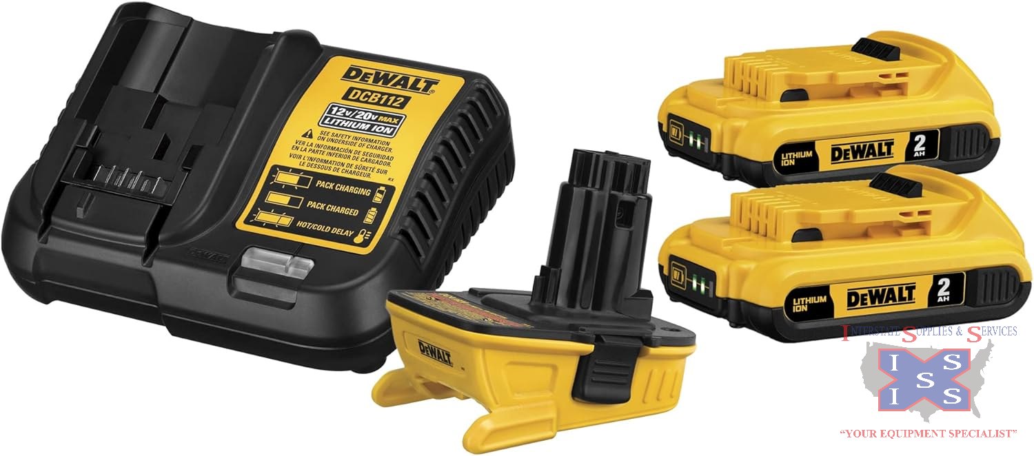 DeWalt 20V MAX* Battery Adapter Kit for 18V Tools - Click Image to Close