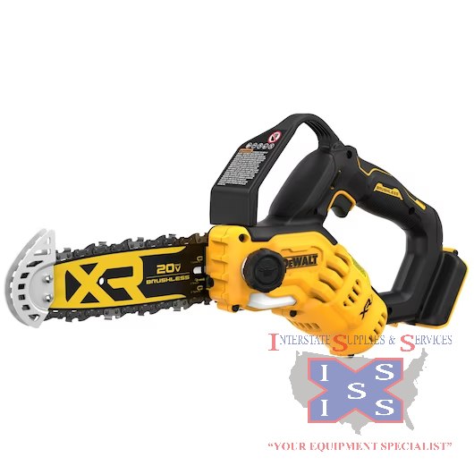 DeWalt 20V MAX* 8" Brushless Cordless Pruning Chainsaw (Tool Onl - Click Image to Close