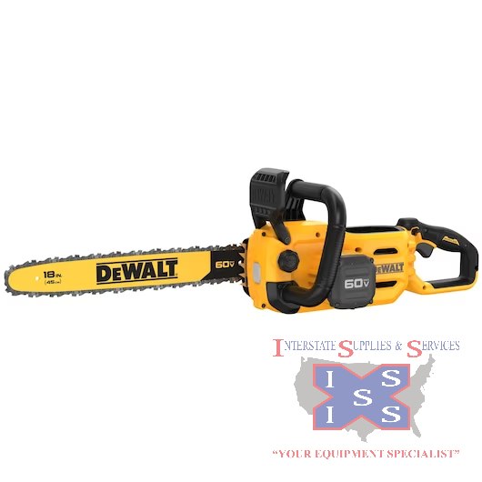 DeWalt 60V MAX* Brushless Cordless 18" Chainsaw (Tool Only) - Click Image to Close