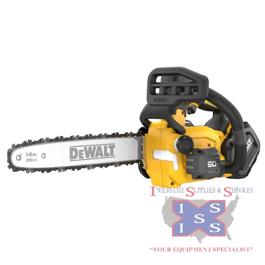 DeWalt 60V MAX* 14 In. Top Handle Chainsaw (Tool only) - Click Image to Close