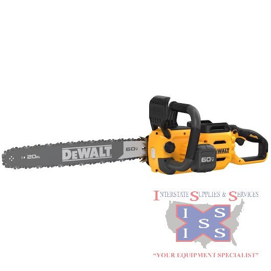 DeWalt 60V MAX* Brushless Cordless 20" Chainsaw (Tool Only) - Click Image to Close