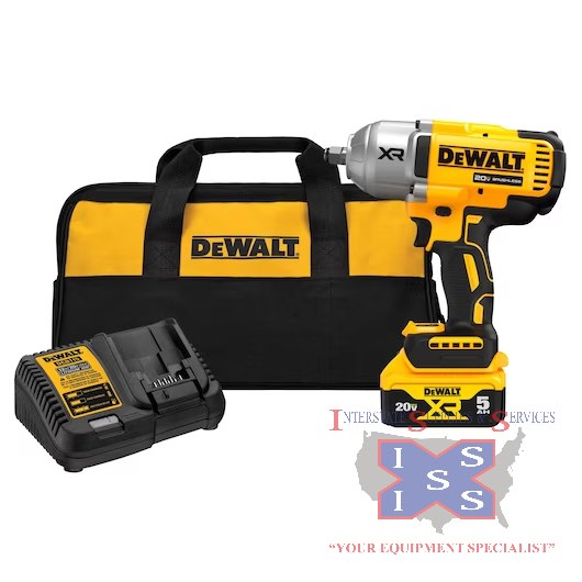 DeWalt High Torque Impact Wrench with Hog Ring Anvil