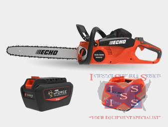 eForce DCS-5000 Chainsaw with 5Ah Battery & Charger - Click Image to Close