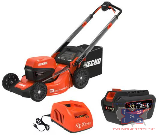 eForce DLM-2100C2 Lawn Mower with 5.0Ah Battery & Standard Charg