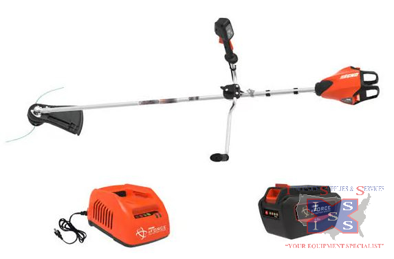 eForce DSRM-2600UR2 Brushcutter with 5.0 Battery & Rapid Charger