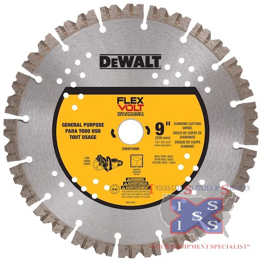 DeWalt FLEXVOLT® Diamond Cutting Wheel - Click Image to Close