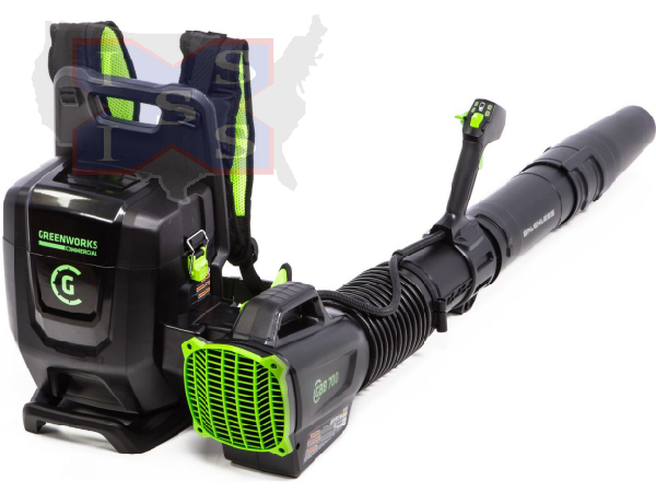 Greenworks GBB700 82-Volt 690 CFM Dual-Port Backpack Blower