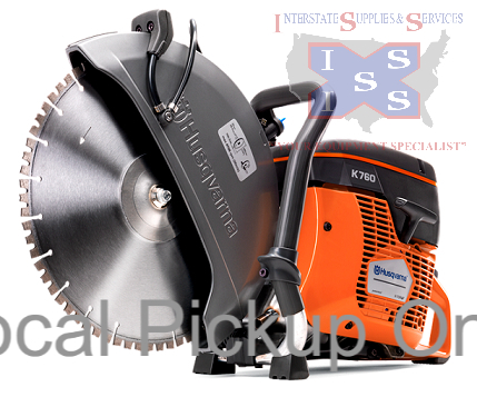 K760 12" Power Cutter; 73.5cc; 5hp; 4" cutting depth; 21.2 lbs. - Click Image to Close
