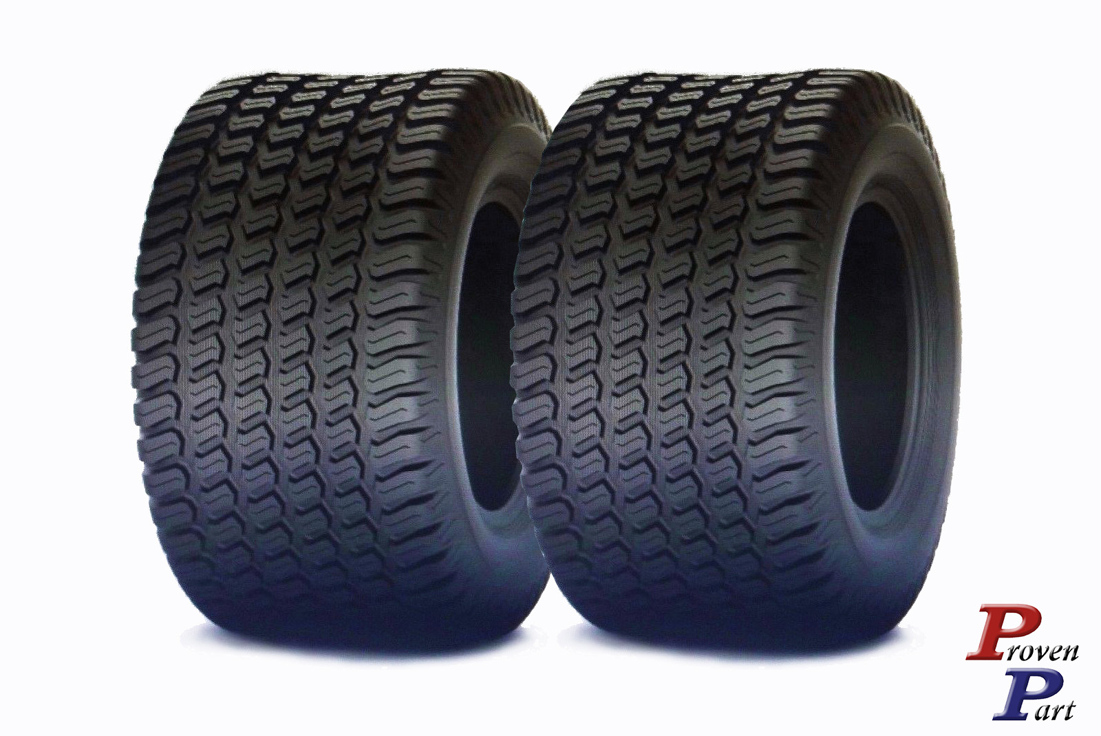 Set of 2 riding mower tractor Promaster tires 4 Ply 18X8.50-10 - Click Image to Close