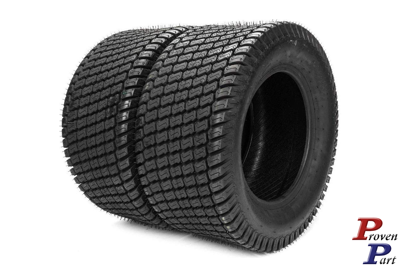 2 tubeless riding mower ProMaster tires 24X9.50-12 4 ply - Click Image to Close