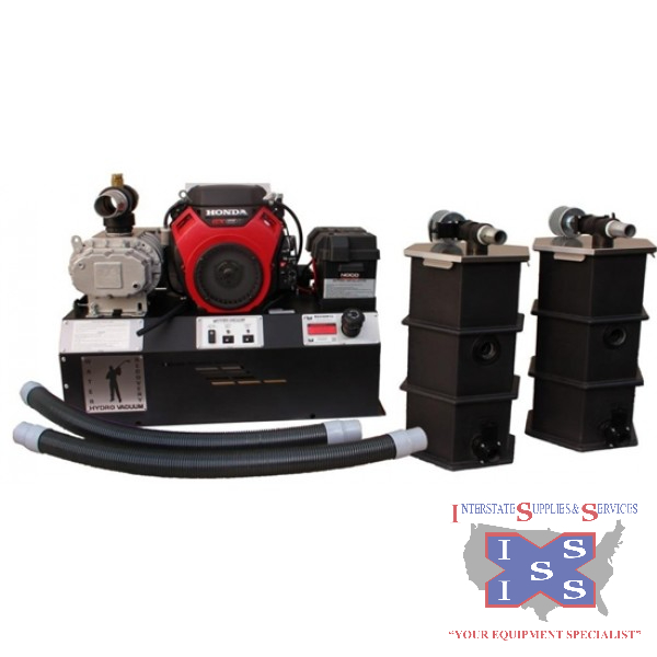 Hydro Vacuum® 25 GPM, 425 CFM, 14" Hg, 190" Lift, GX630 Honda El
