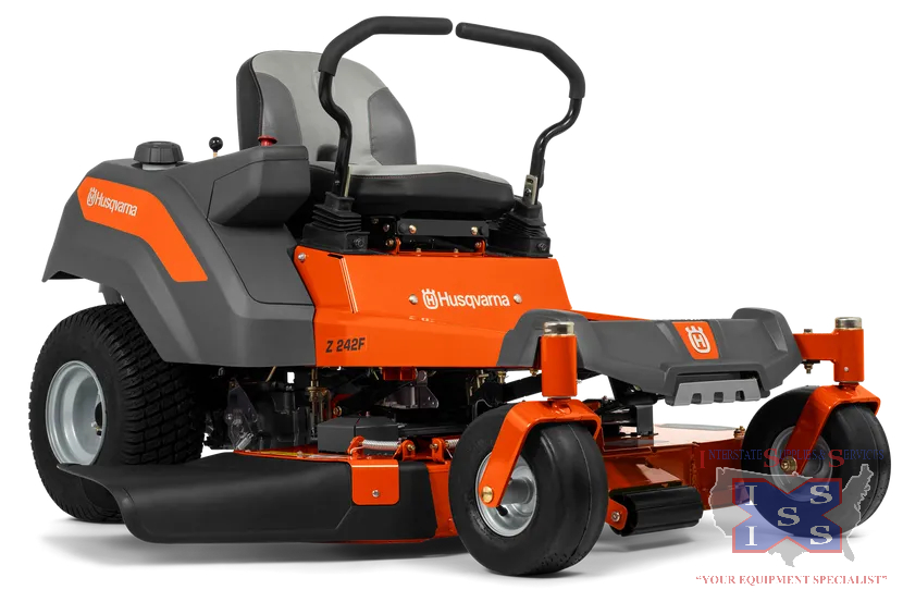 21.5HP Kawi FR651V, 42" ClearCut deck, 2 blade, wide casters, Ca - Click Image to Close