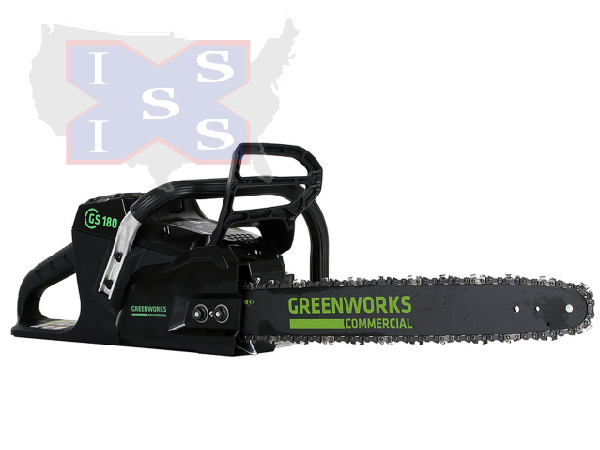 Greenworks GS 180 82V Chainsaw - Click Image to Close